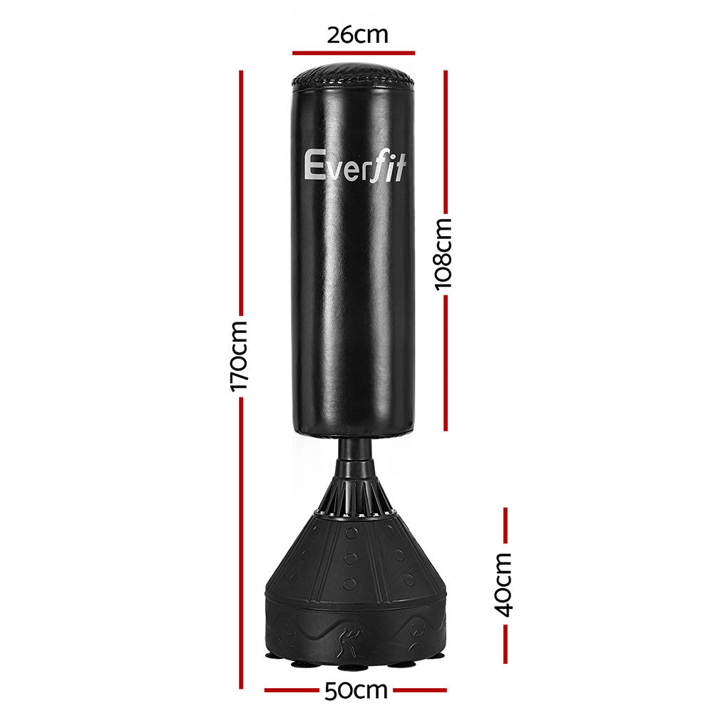 Everfit Boxing Punching Bag Stand 170CM Home Gym Training Equipment