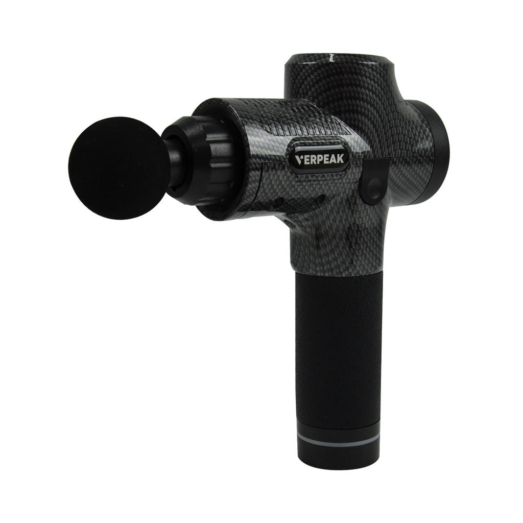 Verpeak Massage Gun - LCD - 17V (Carbon-Fibre)