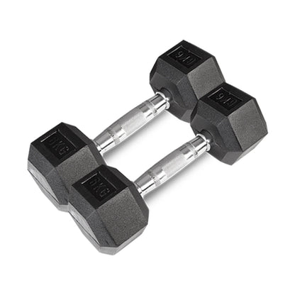 CORTEX 56kg Hex Fixed Dumbbell Set (4, 6, 8, 10kg Pairs)