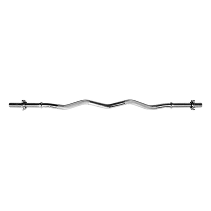 Curl Bar Barbell Heavy Duty EZ with Spinlock Collars