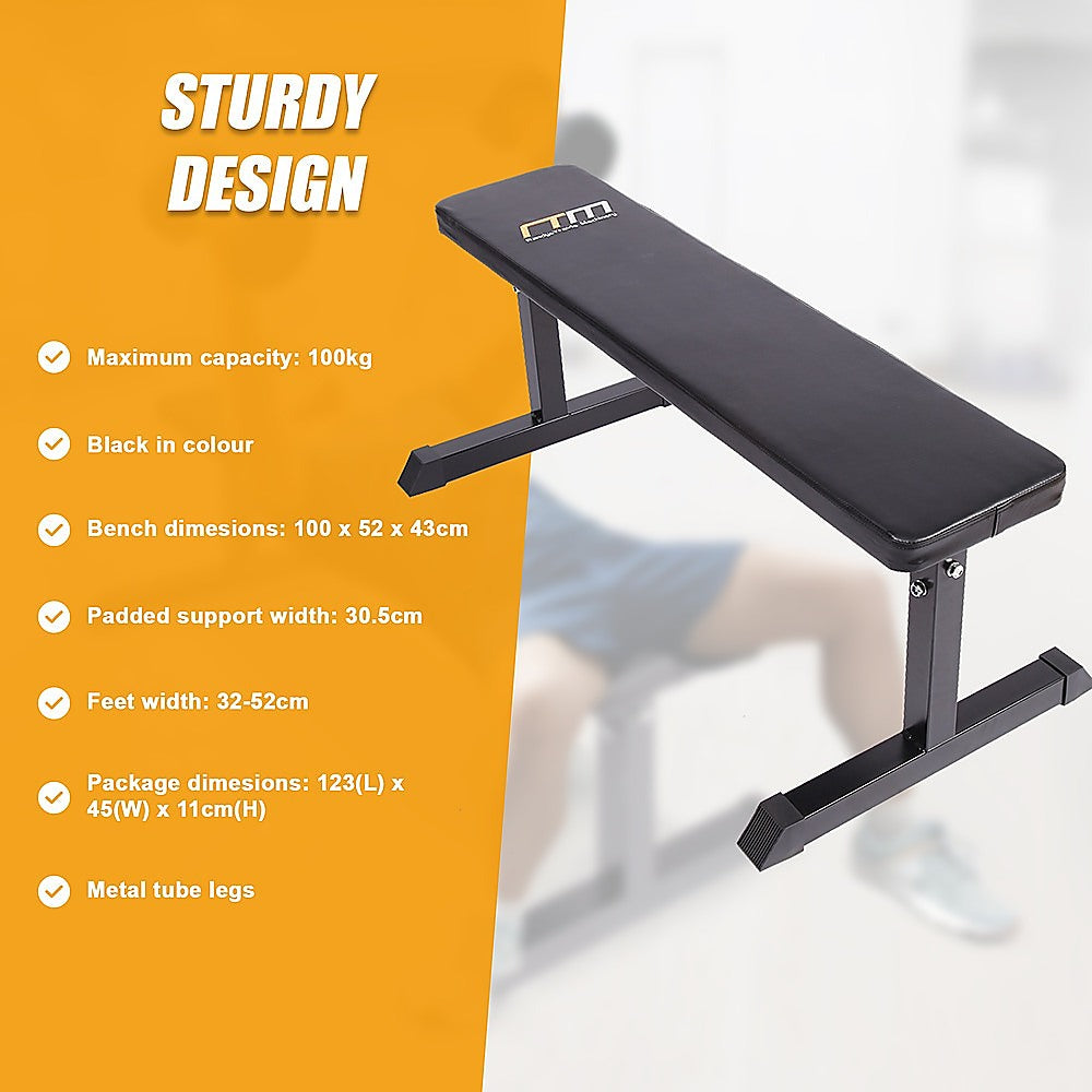 Weights Flat Bench Press Home Gym