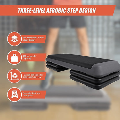 Aerobic Workout 4 Block Bench Step