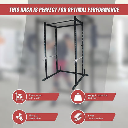 Power Rack Squat Deadlift HD Lift Cage