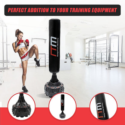 170cm Free Standing Boxing Punching Bag Stand MMA UFC Kick Fitness