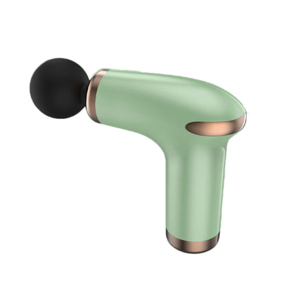 Green Massage Gun - 6-Speed Deep Tissue Massager with 4 Professional Massage Heads